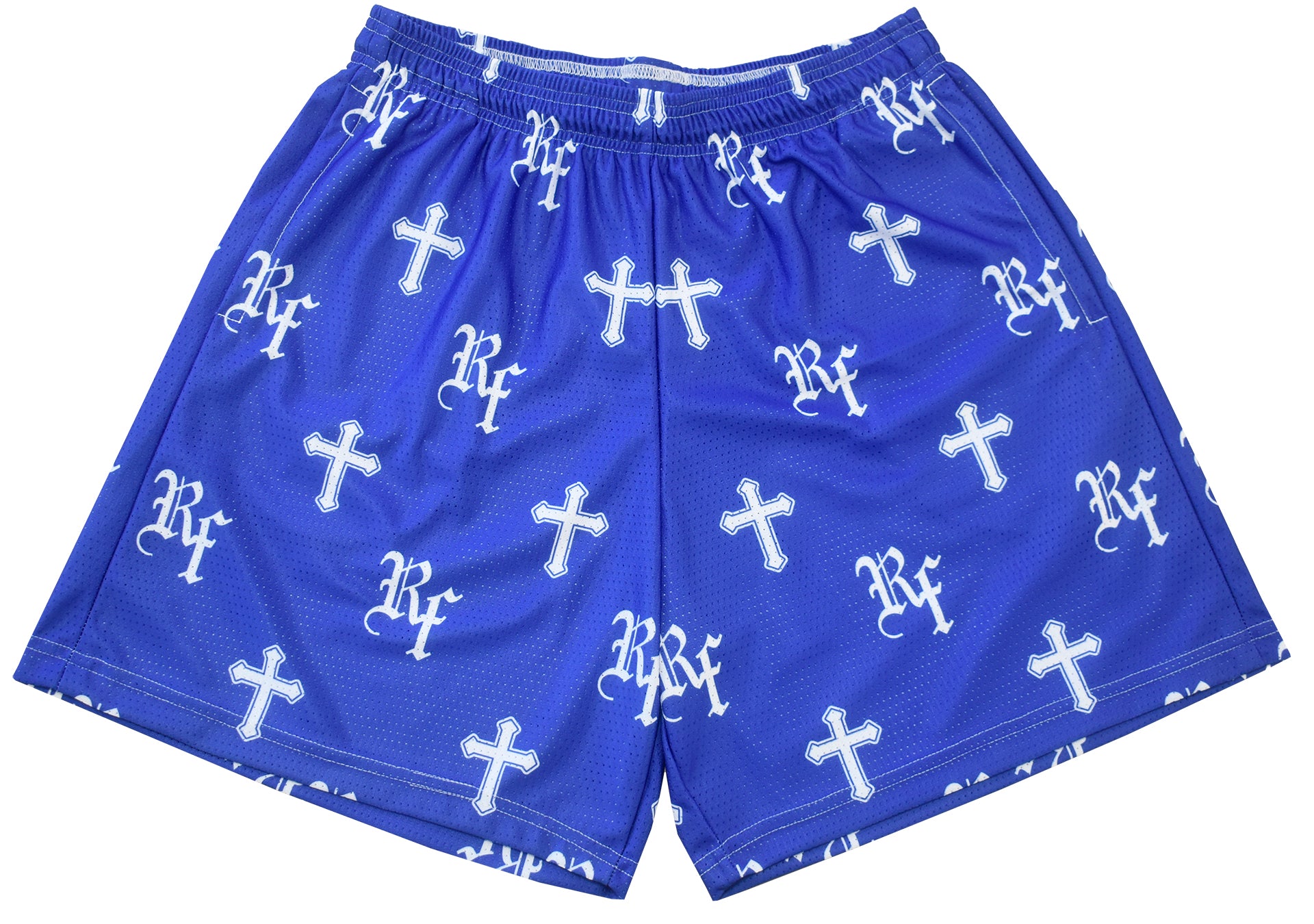 RF Mesh Cross Shorts - Blue - RFwear