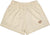 Women's Solid Color Pocket Shorts Cream