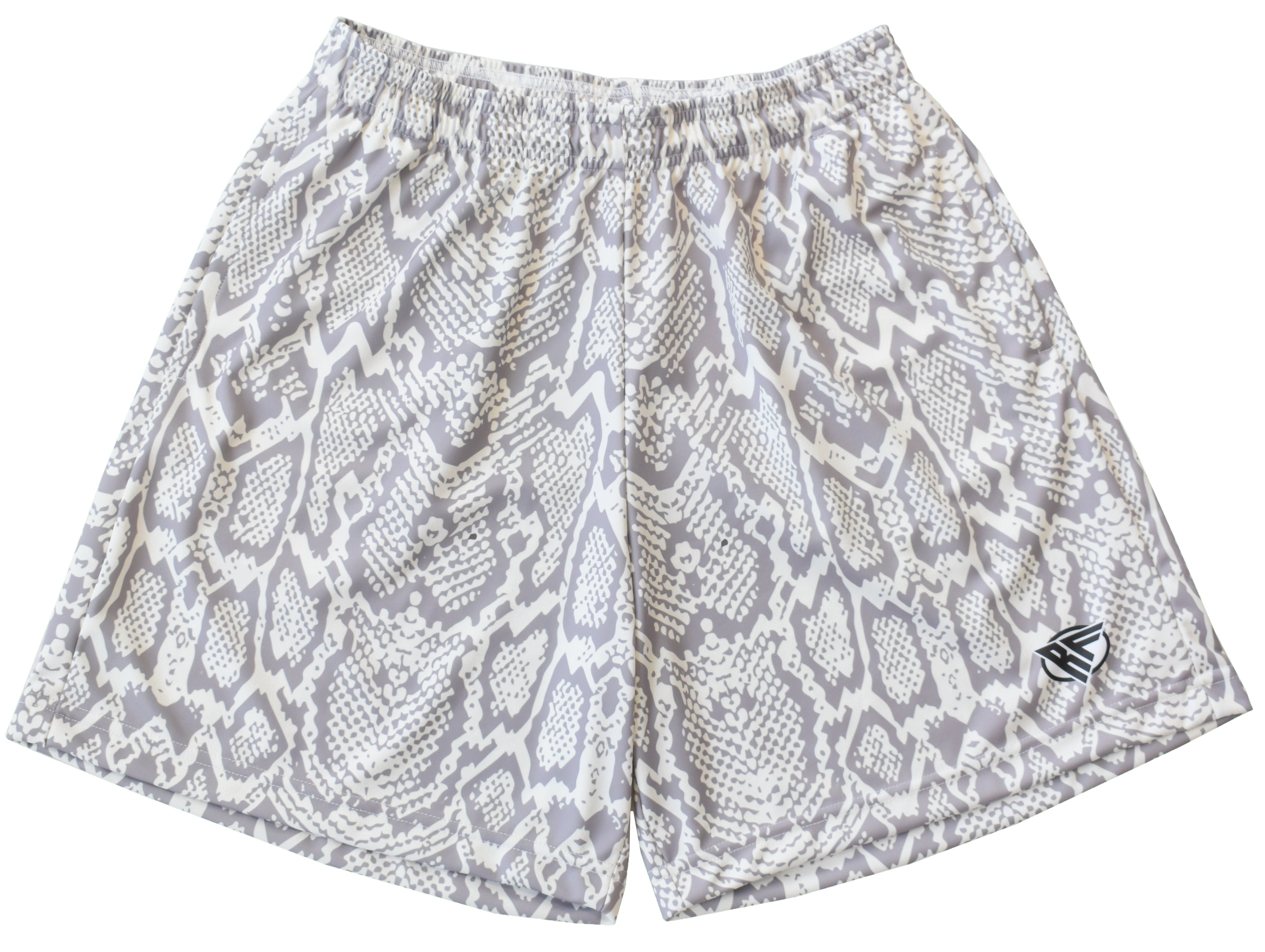 RF Snakeskin Shorts - Cream/Grey - RFwear