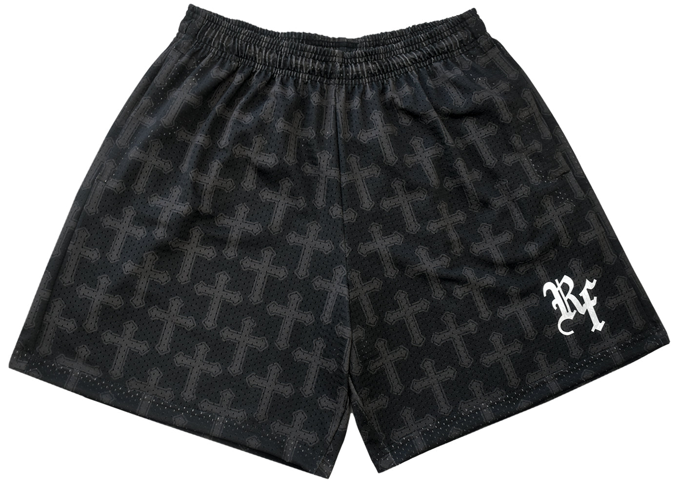 RF Mesh Cross 2.0 Shorts - Black/Charcoal - RFwear