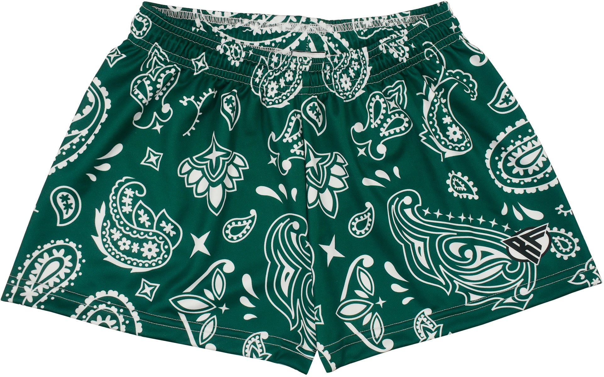 RF Women&#39;s Paisley Shorts - Green/White