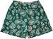 RF Mesh Paisley Shorts - Green/White