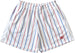 RF Mesh Pinstripe Shorts - White/Blue/Red