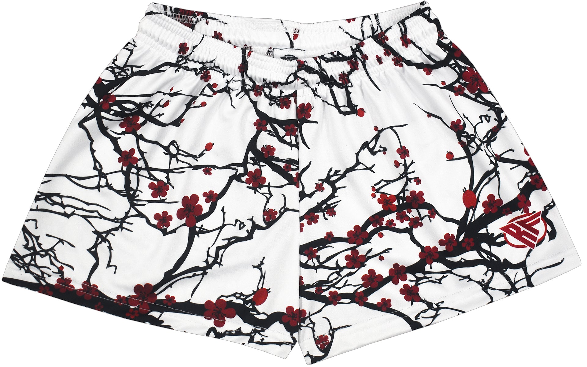 RF Women&#39;s Blossom Shorts - White/Red