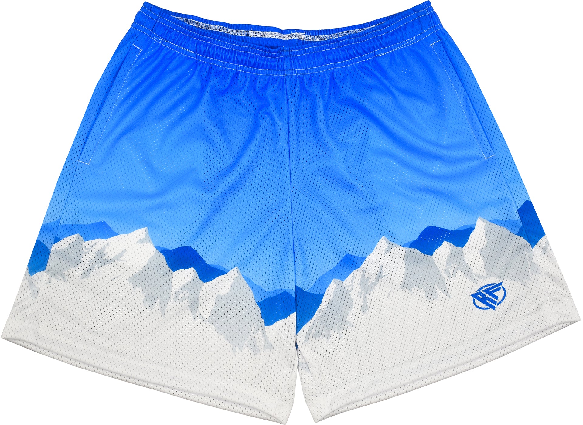 RF Mesh Mountain Shorts - Blue