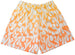 RF Mesh Flame Shorts - White/Orange