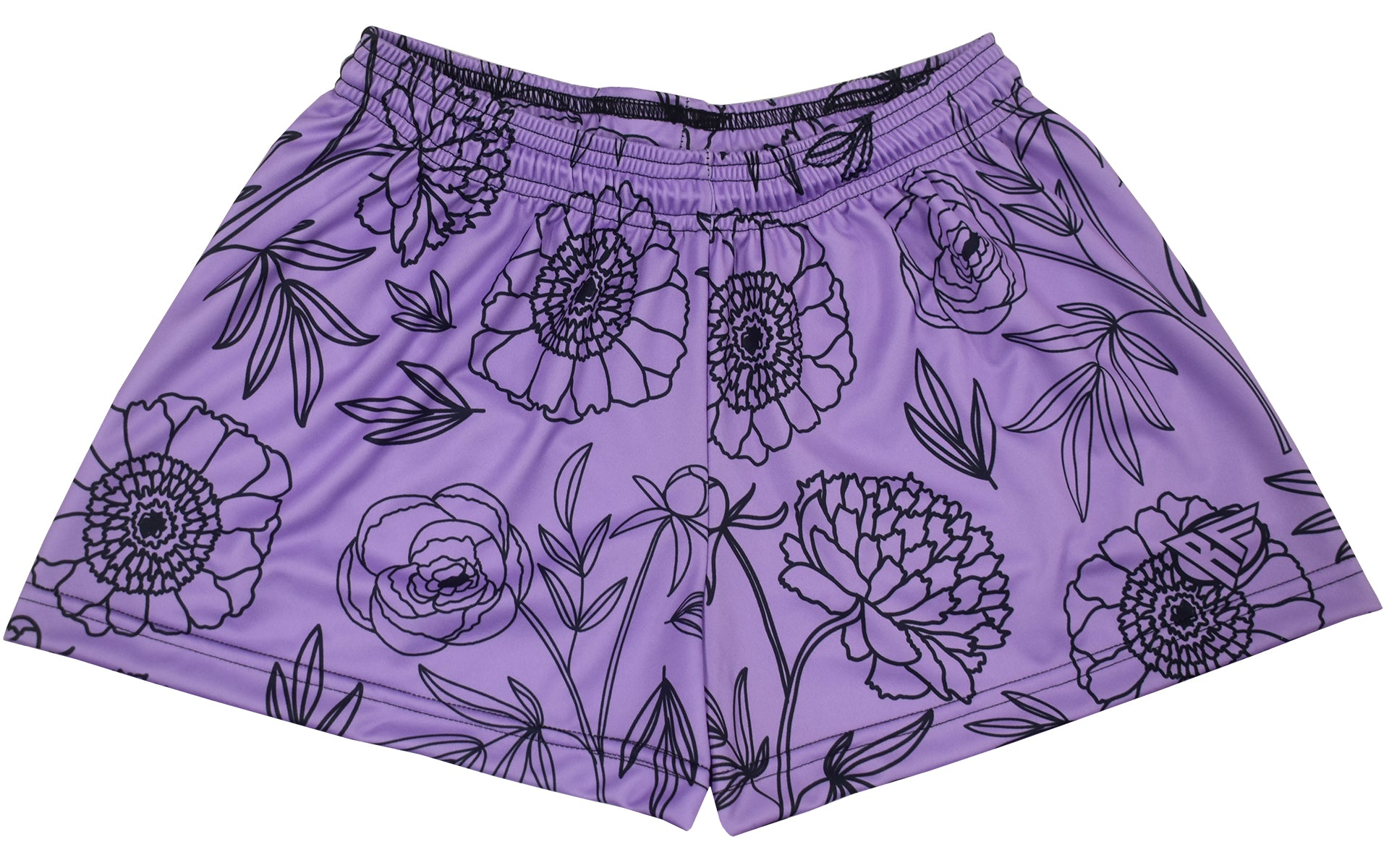 RF Women&#39;s Floral Shorts - Lavender - RFwear