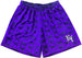 RF Mesh Butterfly Shorts - Purple