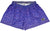 Women's Snakeskin Shorts - Purple