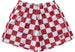 RF Mesh Checkered Shorts - Red