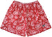 RF Mesh Paisley Shorts - Red/White