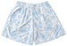 RF Mesh Paisley Shorts - White/Sky Blue