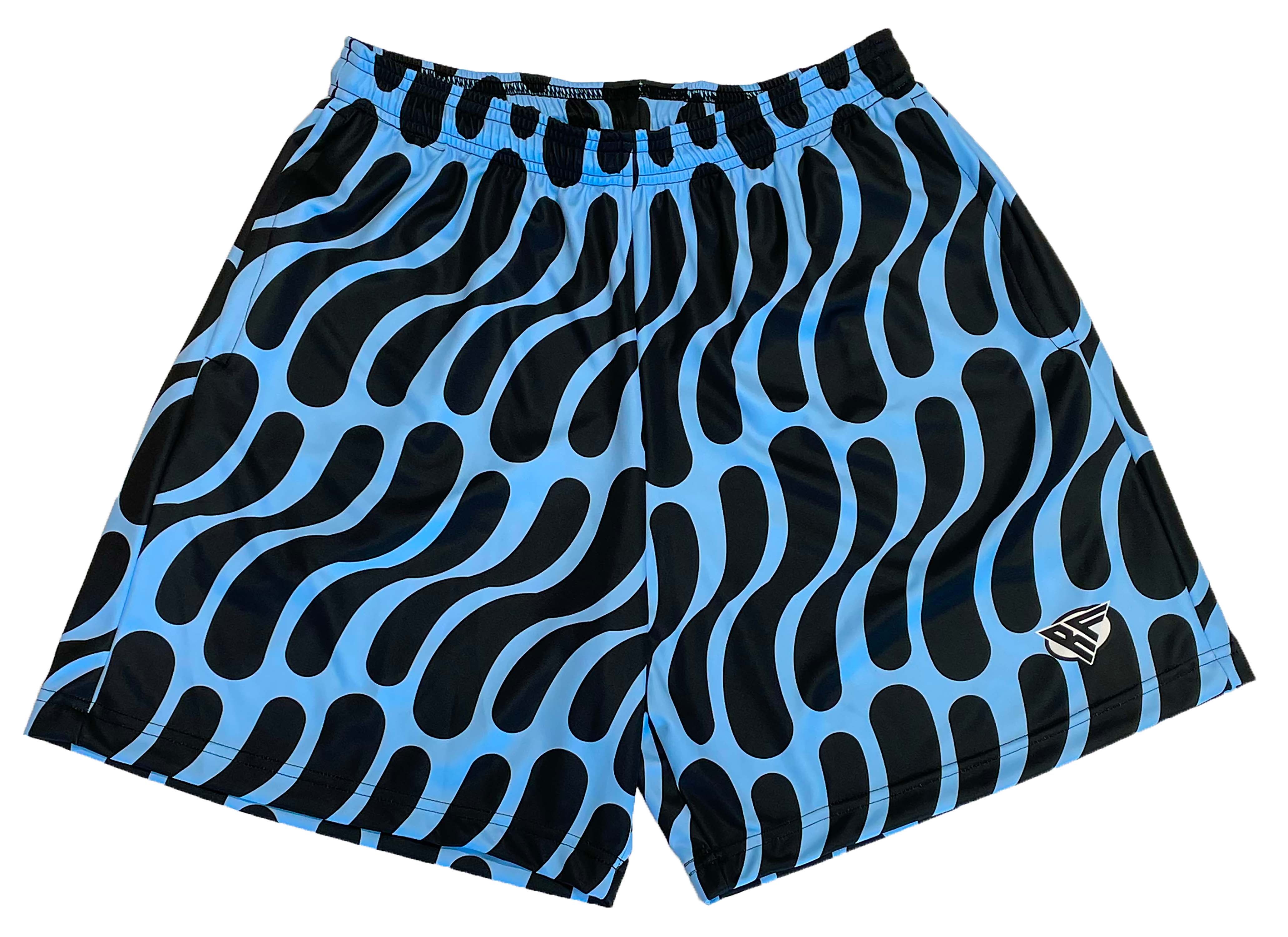 RF Swerve Shorts - Sky Blue/Black - RFwear