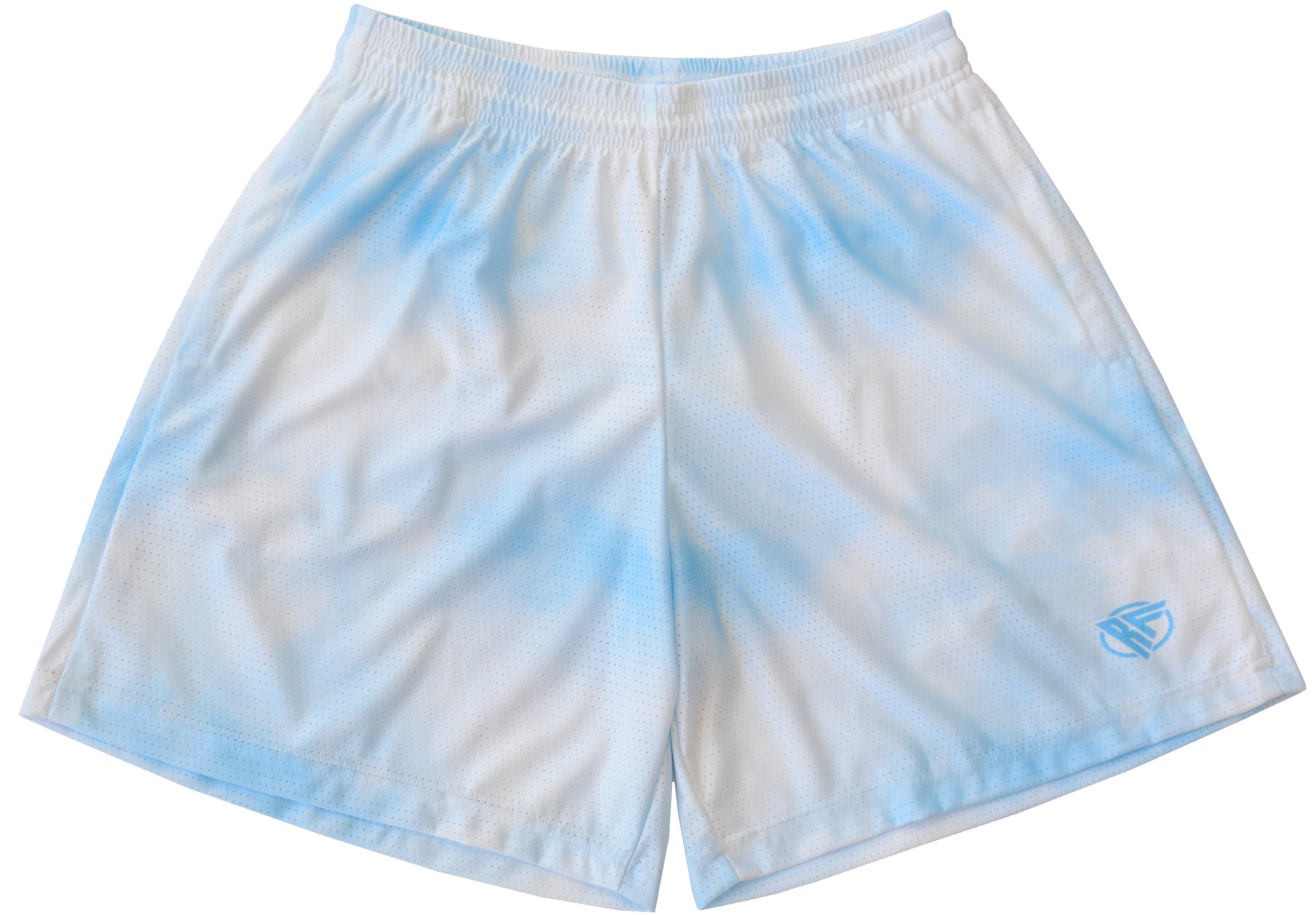 RF Mesh Watercolor Shorts - Sky Blue - RFwear