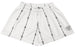 RF Women's Reflective Barb Wire Shorts - White