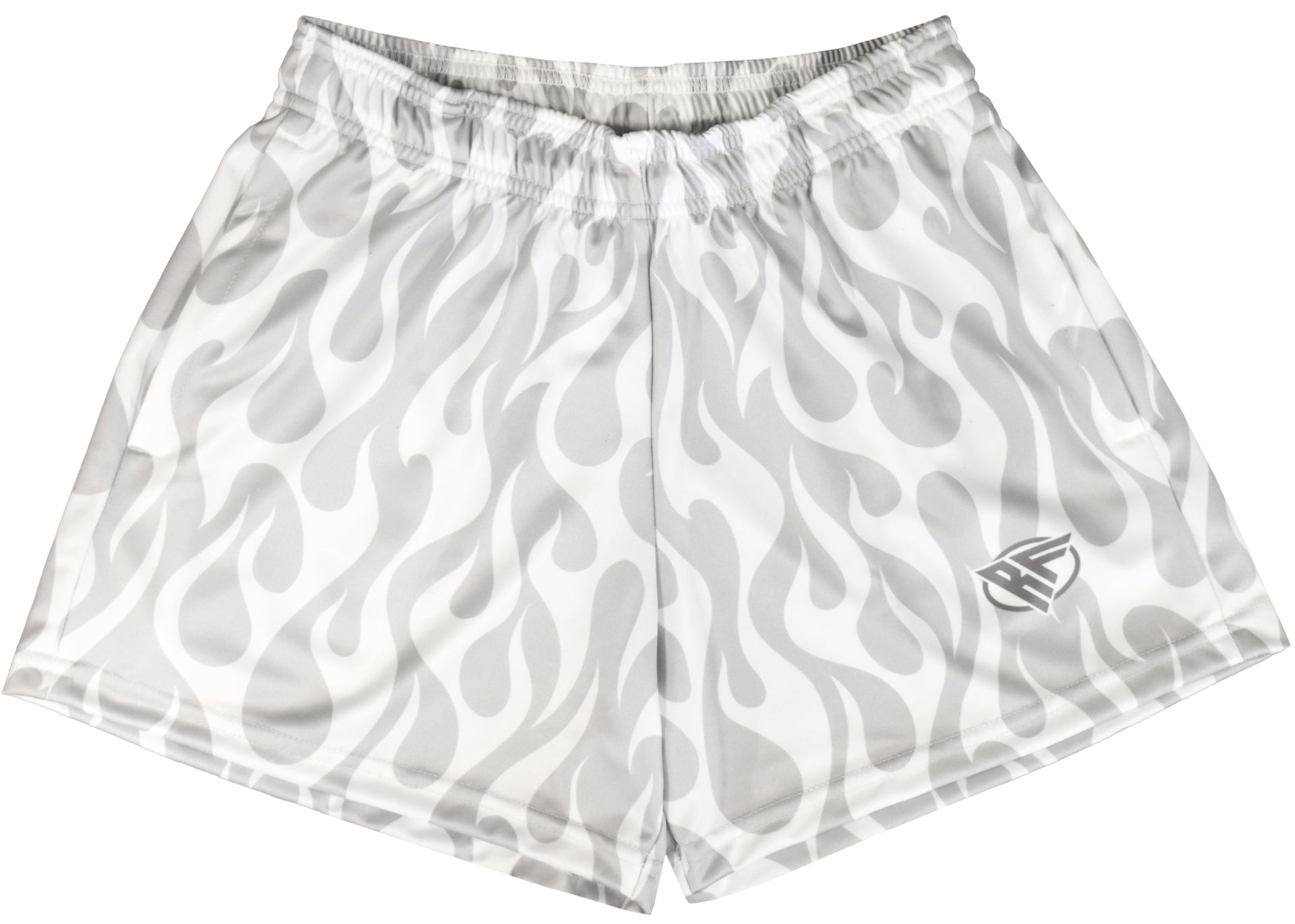 RF Women&#39;s Pocket Shorts - White/Grey Flame
