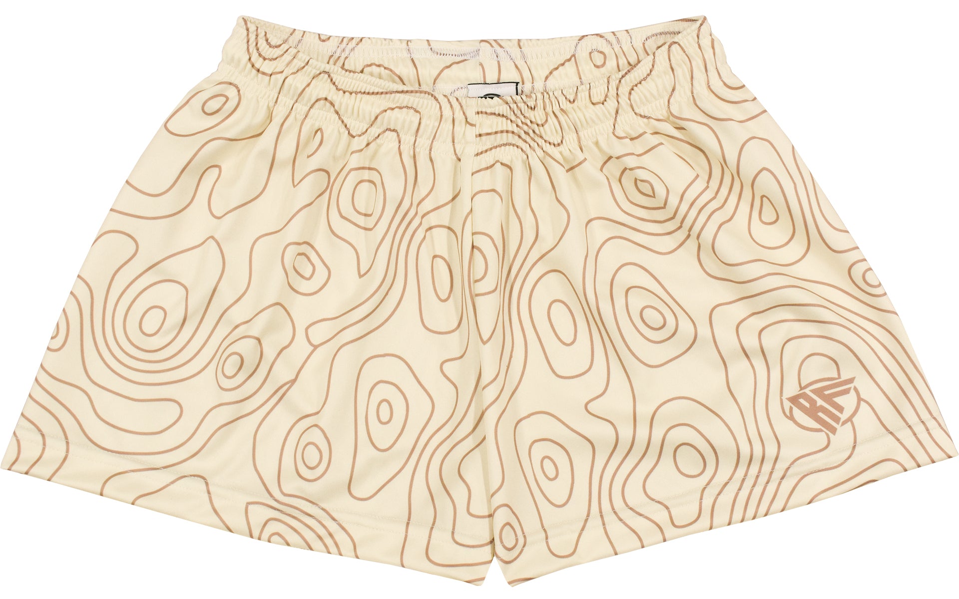 RF Women&#39;s Topography Shorts - Cream/Tan - RFwear