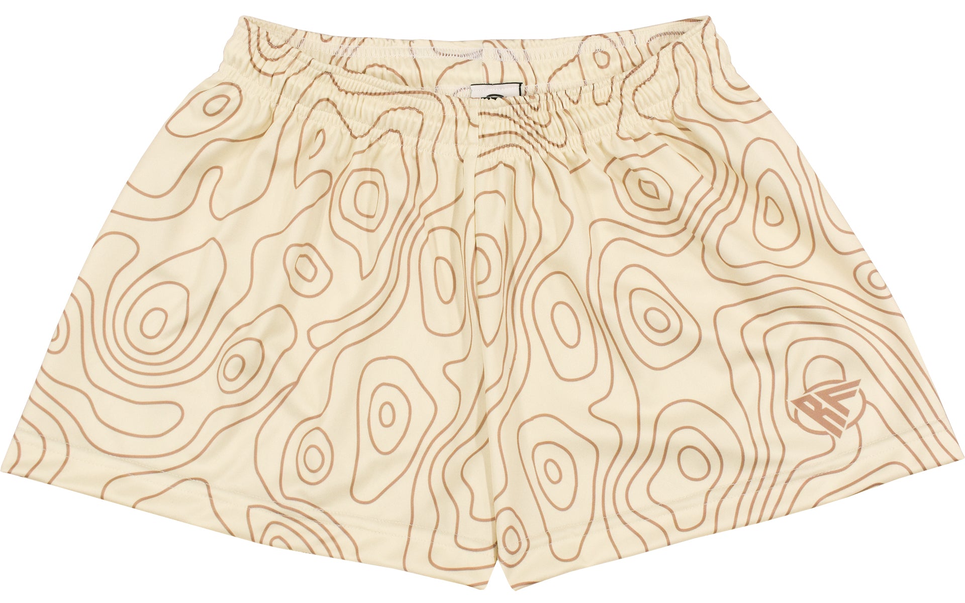 RF Wear Women's Topography Shorts - Cream/Tan 