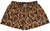 Women's Snakeskin Shorts - Brown